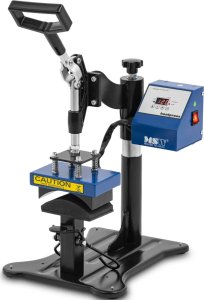 MSW Prasa termotransferowa do czapek z daszkiem regulowany statyw LCD 0-250C Prasa termotransferowa do czapek z daszkiem regulowany statyw LCD 0-250C 2