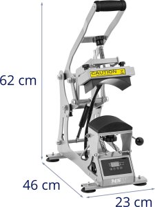 MSW Prasa termotransferowa do czapek z daszkiem kapeluszy LCD 0-250C Prasa termotransferowa do czapek z daszkiem kapeluszy LCD 0-250C 6