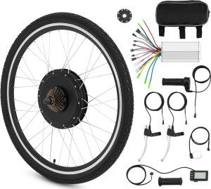 Rower elektryczny MSW Zestaw do konwersji roweru na elektryczny S-Pedelec koło tylne 28 cali do 21 km/h Zestaw do konwersji roweru na elektryczny S-Pedelec koło tylne 28 cali do 21 km/h 1