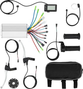 Rower elektryczny MSW Zestaw do konwersji roweru na elektryczny S-Pedelec koło tylne 28 cali do 21 km/h Zestaw do konwersji roweru na elektryczny S-Pedelec koło tylne 28 cali do 21 km/h 5