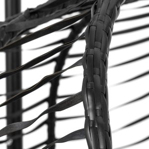 Uniprodo Fotel kosz wiszący ogrodowy huśtawka dwuosobowa do 200 kg Fotel kosz wiszący ogrodowy huśtawka dwuosobowa do 200 kg 3