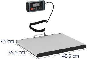 Steinberg Waga paczkowa pocztowa LCD 35.5 x 40.5 cm 100 kg / 0.05 kg Waga paczkowa pocztowa LCD 35.5 x 40.5 cm 100 kg / 0.05 kg 7