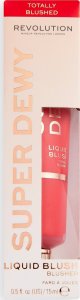 MAKE UP REVOLUTION REVOLUTION Super Dewy Róż w płynie Totally Blushed 15ml 2
