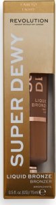 MAKE UP REVOLUTION Makeup Revolution Super Dewy Bronzer w płynie - Fair to Light 15ml 5