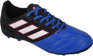 Adidas Buty piłkarskie ACE 17.4 FxG Jr Czarno-niebieskie r. 38 (BB5592) 1