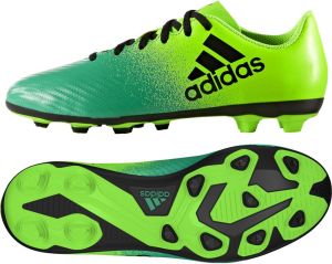 Adidas Buty piłkarskie X 16.3 FG Jr zielono-limonkowe r. 37 1/3 (BB5859) 1