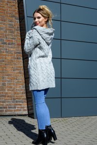 Merribel Jolannda Grey sweter (kolor szary, rozmiar one size) 5