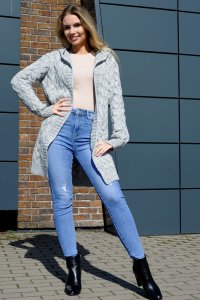 Merribel Jolannda Grey sweter (kolor szary, rozmiar one size) 6