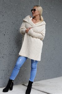Merribel Dalena Beige sweter (kolor beżowy, rozmiar one size) 4