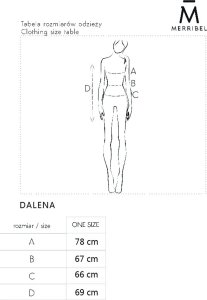 Merribel Dalena Beige sweter (kolor beżowy, rozmiar one size) 8