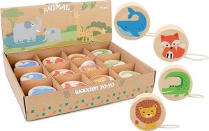 Artyk JOJO YOYO DREWNIANE ZWIERZĄTKO GRA ZRĘCZNOŚCIOWA 6