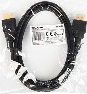 Kabel Blow HDMI - HDMI 1.5m czarny (CABL0042) 4