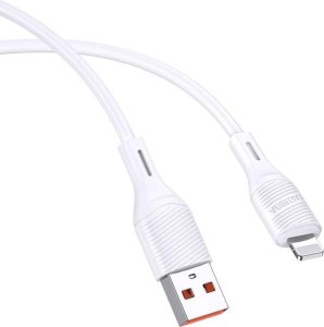 Kaku Kabel 2.4A 1m USB - Lightning KAKUSIGA KSC-953 ANMEI biały 1