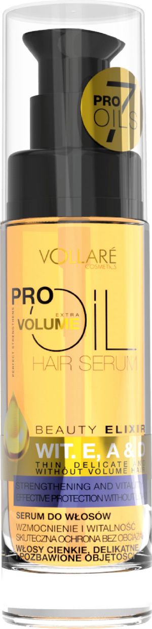 Vollare Pro Oils Extra Volume Serum do włosów cienkich i delikatnych 30ml 1