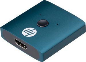 HP HDMI Switch, DHC-HD01V, HDMI F - 2x HDMI F, Morandi blue, Hewlett-Packard 2