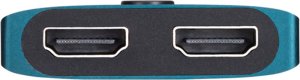 HP HDMI Switch, DHC-HD01V, HDMI F - 2x HDMI F, Morandi blue, Hewlett-Packard 4