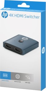 HP HDMI Switch, DHC-HD01V, HDMI F - 2x HDMI F, Morandi blue, Hewlett-Packard 7