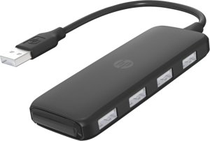 HUB USB HP USB (2.0) hub 4-port, DHC-CT110C, czarny, Hewlett-Packard 5