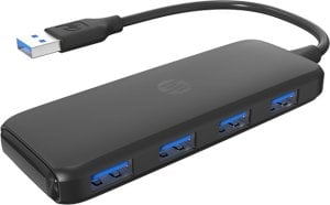 HUB USB HP USB (3.0) hub 4-port, DHC-CT110, czarny, Hewlett-Packard 1