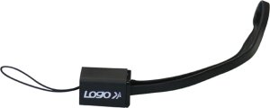 Kabel USB Logo USB A - microUSB 2.0 0.3 m Czarny ze smyczą na nadgarstek (81925) 3