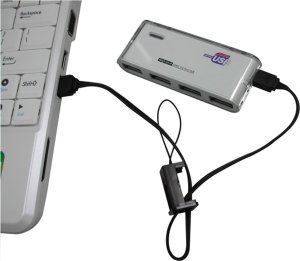 Kabel USB Logo USB A - microUSB 2.0 0.3 m Czarny ze smyczą na nadgarstek (81925) 8