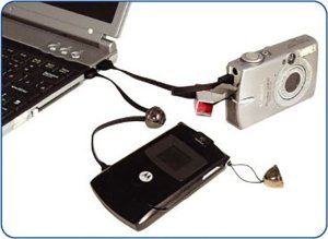 Kabel USB Logo USB A - microUSB 2.0 0.3 m Czarny ze smyczą na nadgarstek (81925) 9