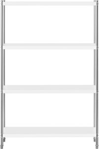 Royal Catering Regał metalowy magazynowy gastronomiczny do 200 kg 120 x 40 x 180 cm 5
