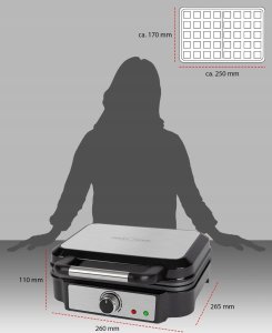 Gofrownica ProfiCook PC-WA 1240 9