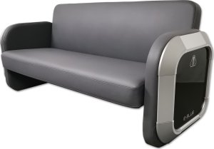 Fotel E-Blue Dla gracza 2 osobowa EEC346-21, szara, EOL 4