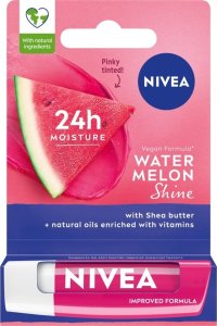 Nivea Lip Care Pomadka ochronna do ust - WATER MELON SHINE 4.8g 2