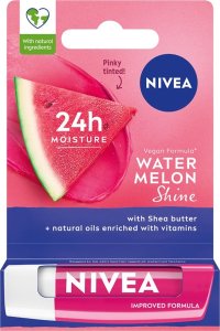 Nivea Lip Care Pomadka ochronna do ust - WATER MELON SHINE 4.8g 3