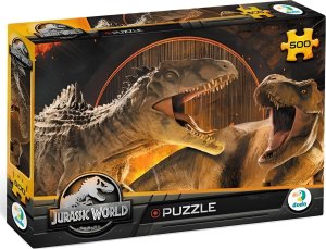 Dodo PUZZLE PARK JURAJSKI 500 ELEMENTÓW UKŁADANKA JURASSIC WORLD MEGA ZESTAW 7