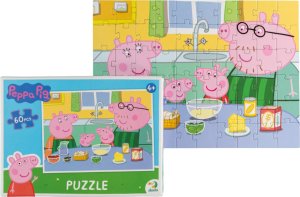 Dodo PUZZLE ŚWINKA PEPPA W KUCHNI 60 ELEMENTÓW DO UŁOŻENIA DLA NAJMŁODSZYCH 7