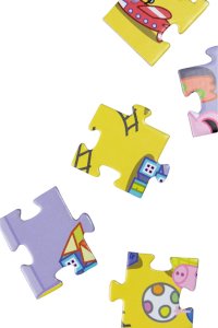 Dodo PUZZLE "ŚWINKA PEPPA" ZABAWA 60 ELEMENTÓW KOLOROWA UKŁADANKA DLA DZIECI 5