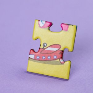 Dodo PUZZLE "ŚWINKA PEPPA" ZABAWA 60 ELEMENTÓW KOLOROWA UKŁADANKA DLA DZIECI 9