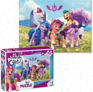 Dodo PUZZLE MY LITTLE PONY 60 ELEMENTÓW UROCZA UKŁADANKA DLA DZIECI KUCYKI 1