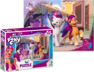Dodo PUZZLE "MY LITTLE PONY" UKŁADANKA 60 ELEMENTÓW UROCZE KUCYKI DLA DZIECI 3
