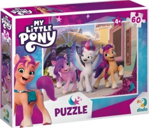 Dodo PUZZLE "MY LITTLE PONY" UKŁADANKA 60 ELEMENTÓW UROCZE KUCYKI DLA DZIECI 4