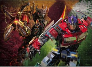 Dodo PUZZLE SOFT TOUCH TRANSFORMERS 150 ELEMENTÓW DO UŁOŻENIA DLA DZIECI 2