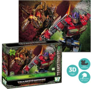 Dodo PUZZLE SOFT TOUCH TRANSFORMERS 150 ELEMENTÓW DO UŁOŻENIA DLA DZIECI 3