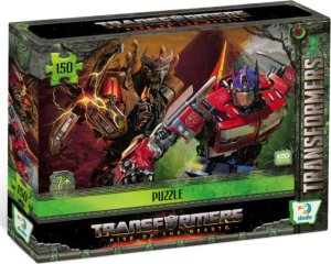 Dodo PUZZLE SOFT TOUCH TRANSFORMERS 150 ELEMENTÓW DO UŁOŻENIA DLA DZIECI 4