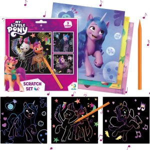 Dodo ZDRAPKA ARTYSTYCZNA MY LITTLE PONY MALOWANIE METODĄ SCRATCH DLA DZIECI 1