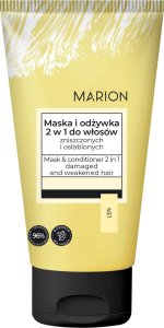 Marion MARION Maska i odżywka 2w1 do włosów zniszczonych i osłabionych LEN 150 ml 1