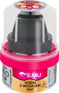 Vaco EMU Krem do butów z woskiem 3w1 - bezbarwny 50ml 2