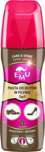 Vaco EMU Care & Shine Pasta do butów w płynie - brązowa 75ml 1