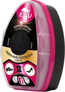 Vaco EMU Express Instant Gąbka nabłyszczająca do butów z pastą - czarna 6ml 1