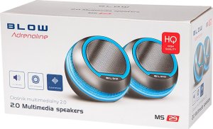 Głośniki komputerowe Blow 66-401# Głośniki komputerowe 2.0 ms-29 4
