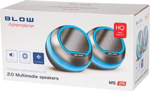Głośniki komputerowe Blow 66-401# Głośniki komputerowe 2.0 ms-29 6