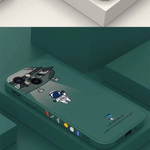 nemo Etui APPLE IPHONE 15 PRO Astronauta NASA ciemnozielone 5