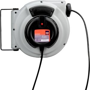 Bahco Przedłużacz szpulowy 15m z wtyczką francuską BAHCO 2